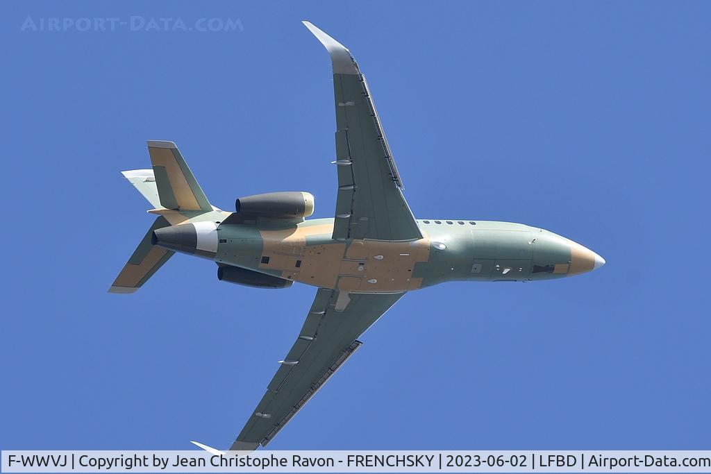 F-WWVJ, 2023 Dassault Falcon 7X C/N 0000, MEDOC 03