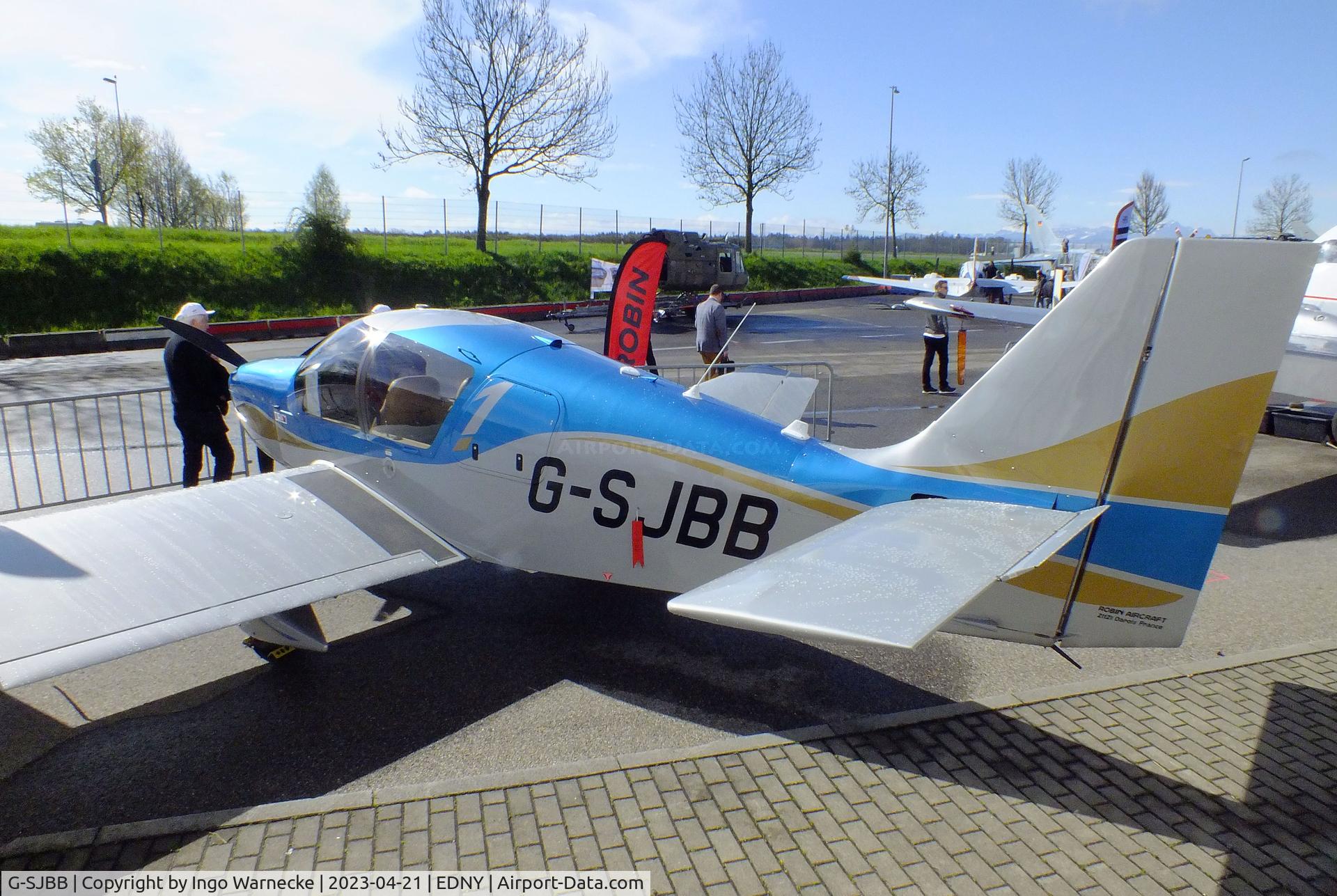 G-SJBB, 2020 Robin DR-400-140B Dauphin Major Major C/N 2744, Robin DR.400-140B Dauphin Major at the AERO 2023, Friedrichshafen