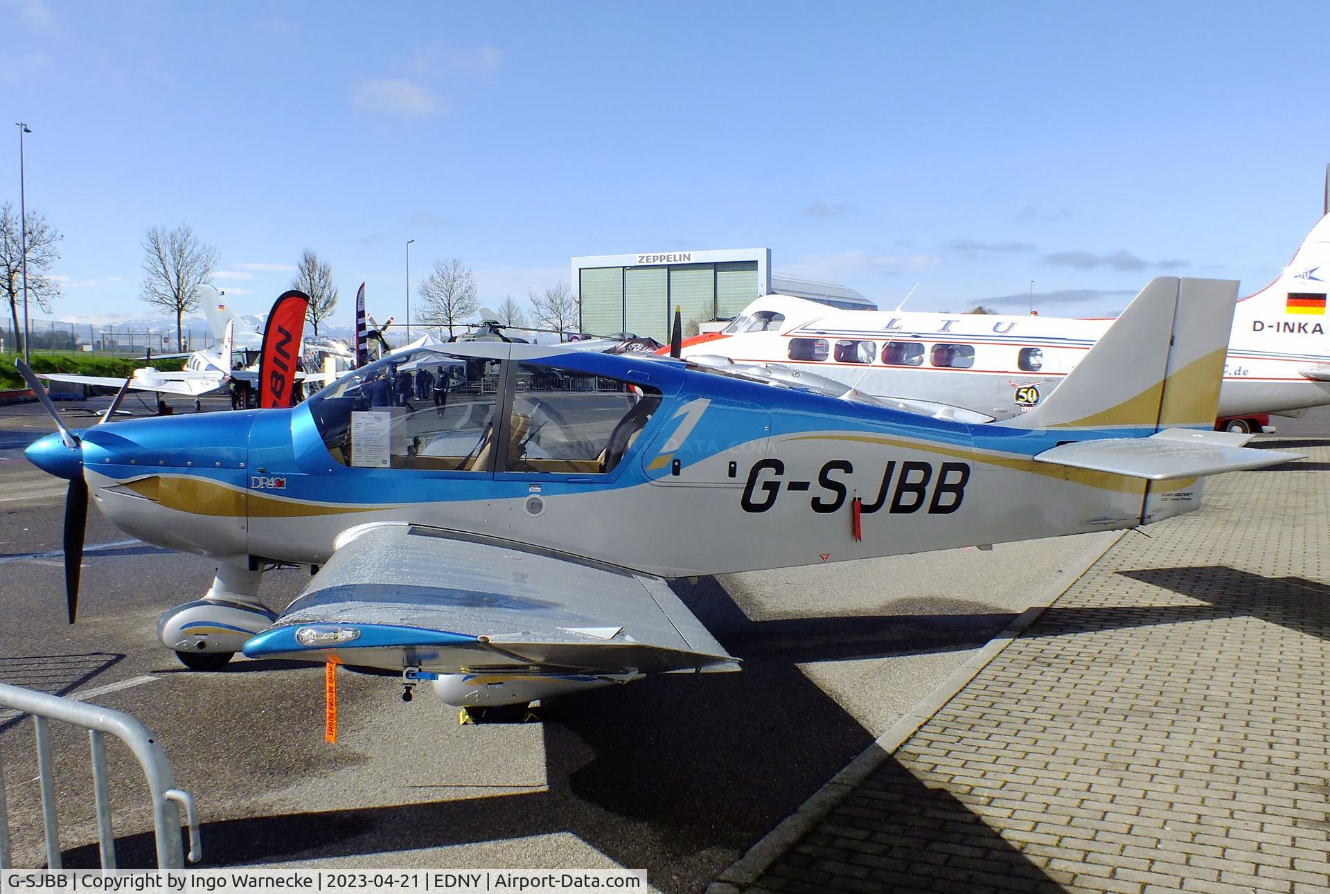 G-SJBB, 2020 Robin DR-400-140B Dauphin Major Major C/N 2744, Robin DR.400-140B Dauphin Major at the AERO 2023, Friedrichshafen