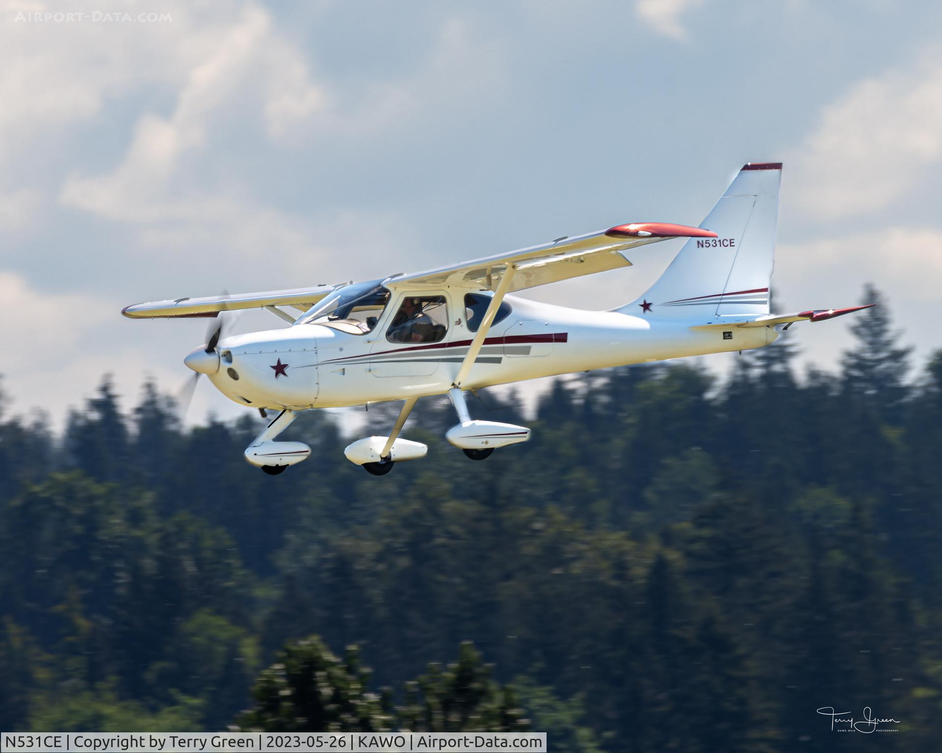 N531CE, 2002 Stoddard Hamilton Glastar GS-1 C/N 5689, KAWO