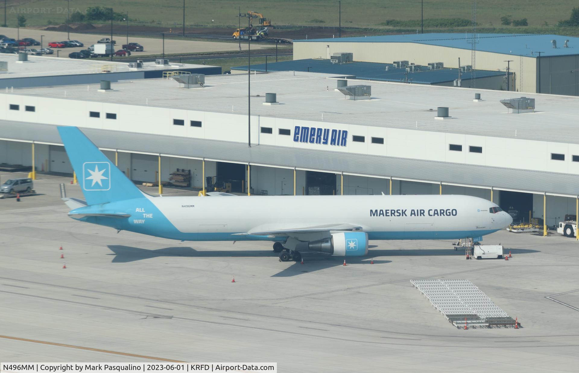 N496MM, 2022 Boeing 767-300F C/N 67027, Boeing 767-300F