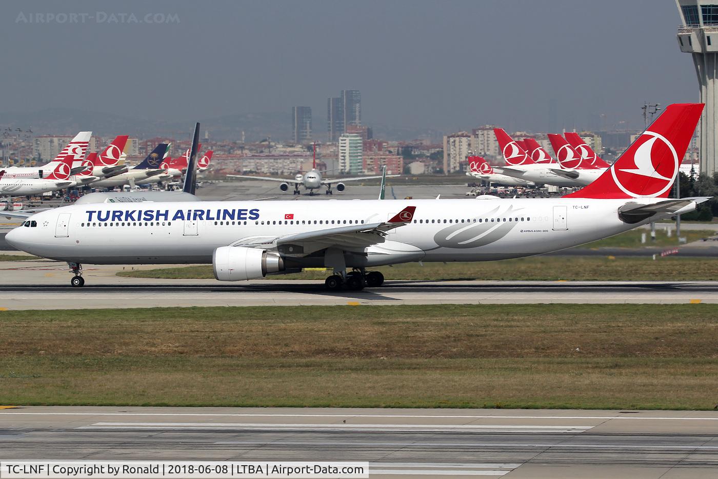 TC-LNF, 2016 Airbus A330-303 C/N 1713, at ist