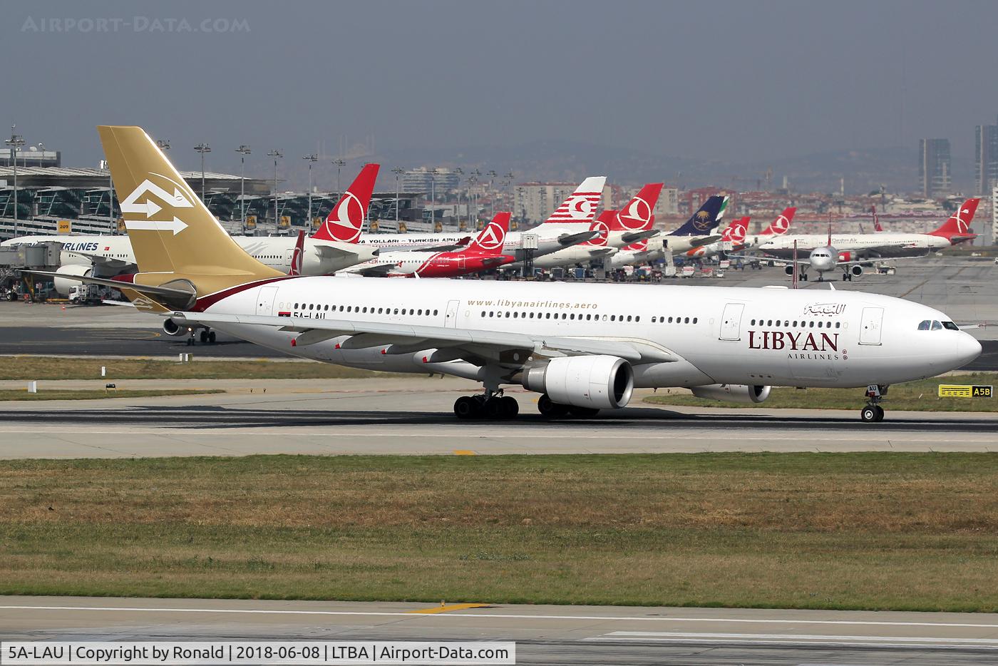 5A-LAU, 2014 Airbus A330-202 C/N 1543, at ist
