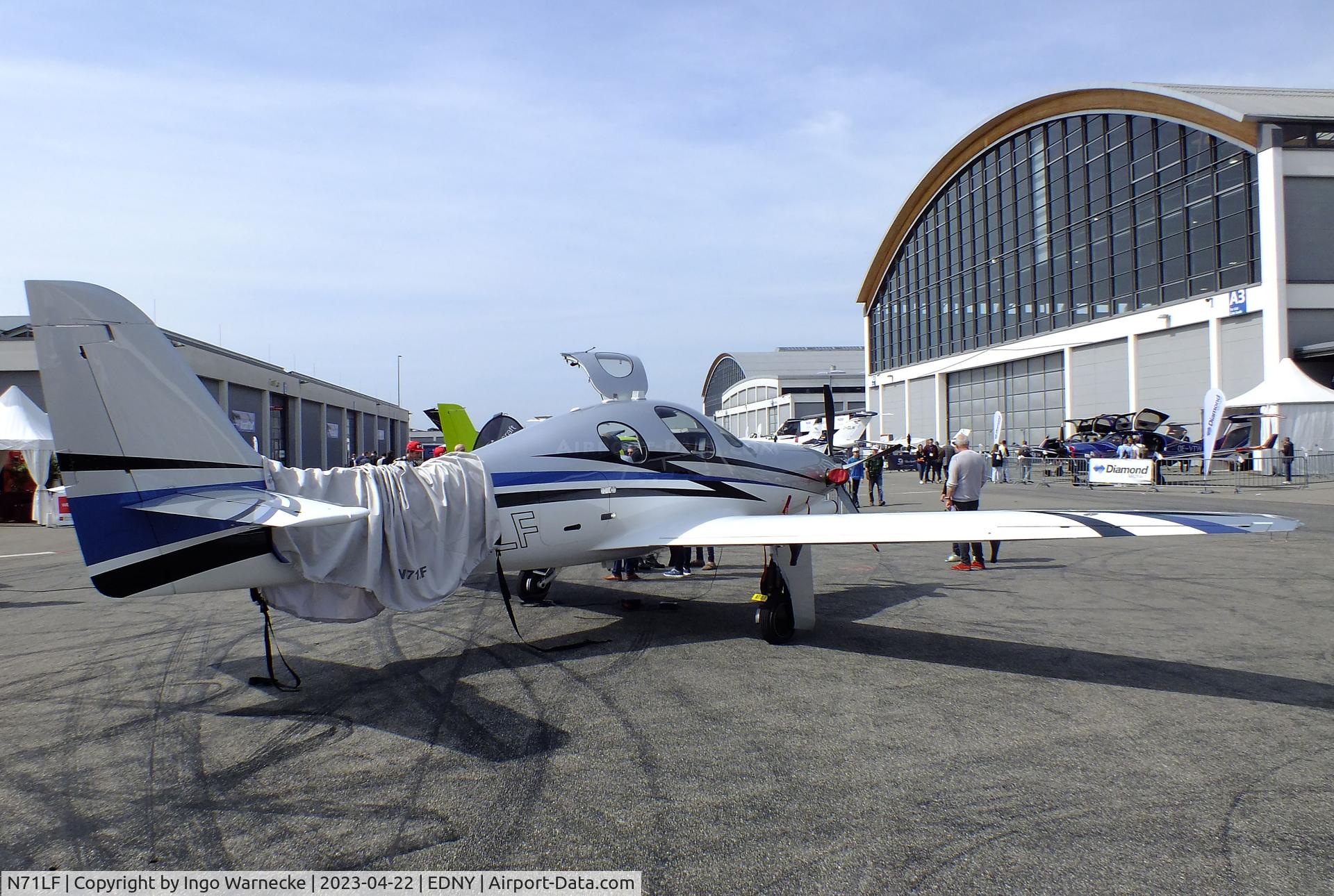 N71LF, 2018 Lancair Evolution C/N EVO-088, Lancair Evolution (PT6) at the AERO 2023, Friedrichshafen