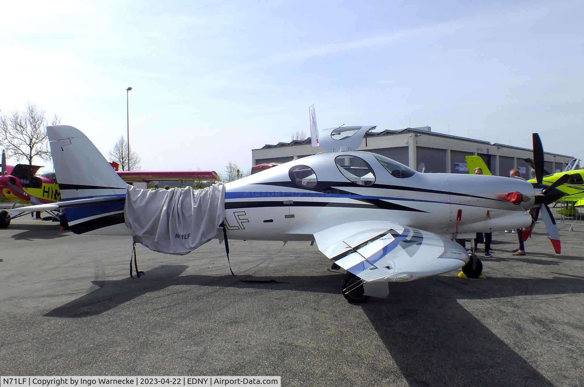 N71LF, 2018 Lancair Evolution C/N EVO-088, Lancair Evolution (PT6) at the AERO 2023, Friedrichshafen