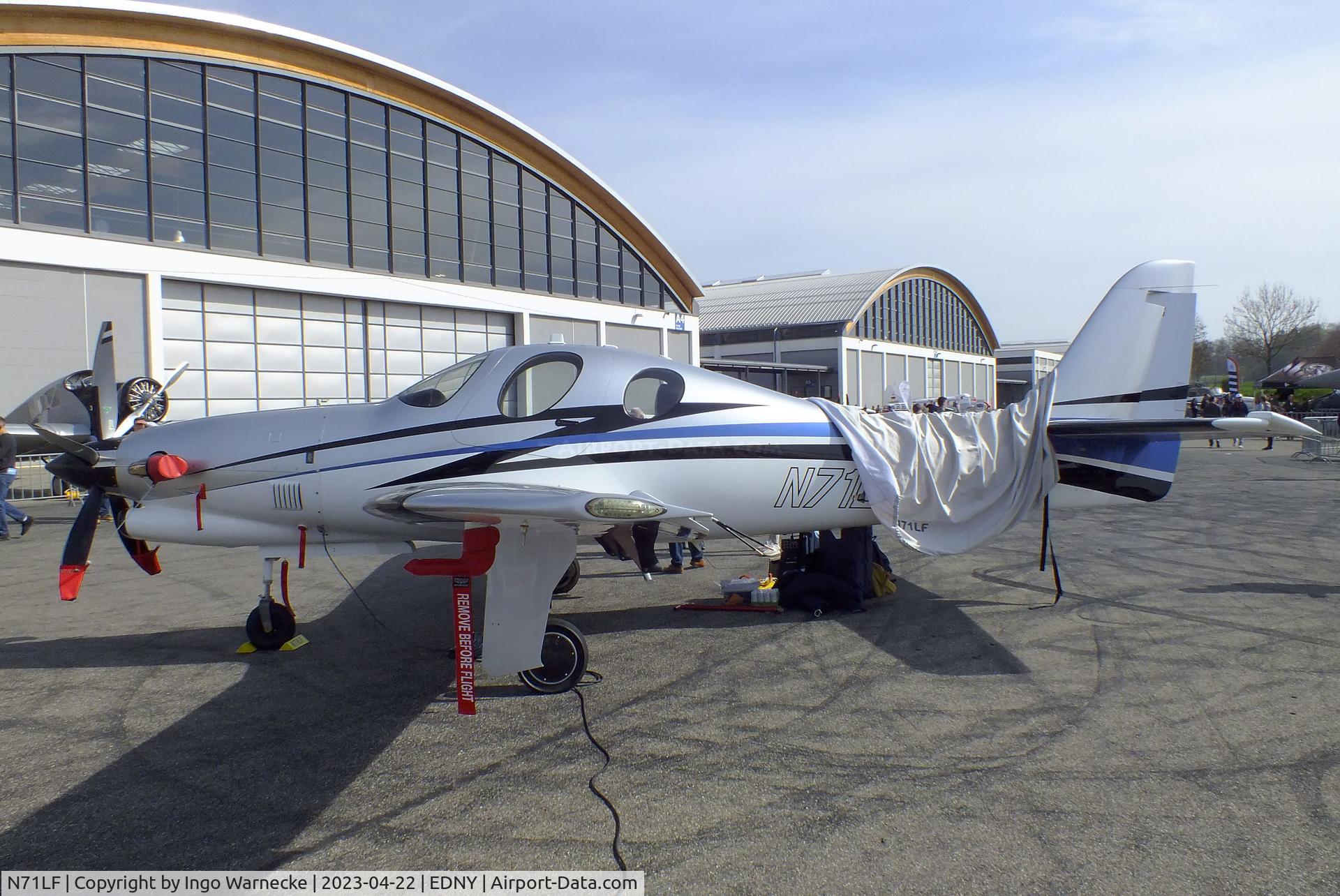 N71LF, 2018 Lancair Evolution C/N EVO-088, Lancair Evolution (PT6) at the AERO 2023, Friedrichshafen
