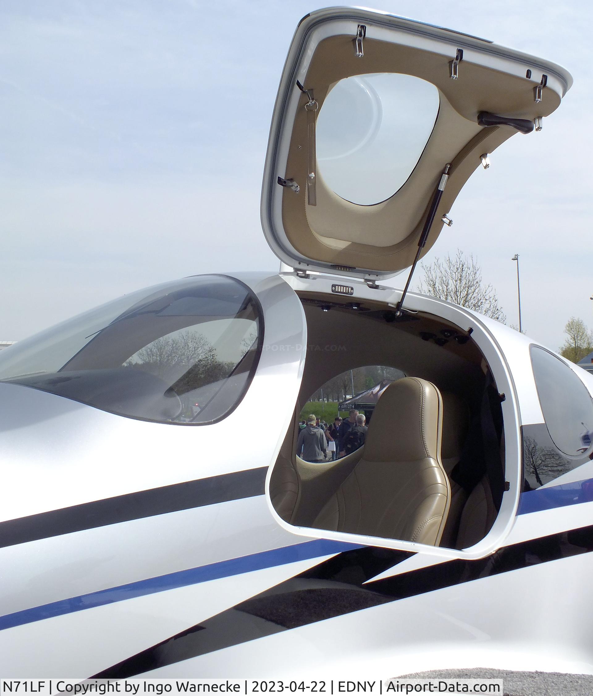 N71LF, 2018 Lancair Evolution C/N EVO-088, Lancair Evolution (PT6) at the AERO 2023, Friedrichshafen