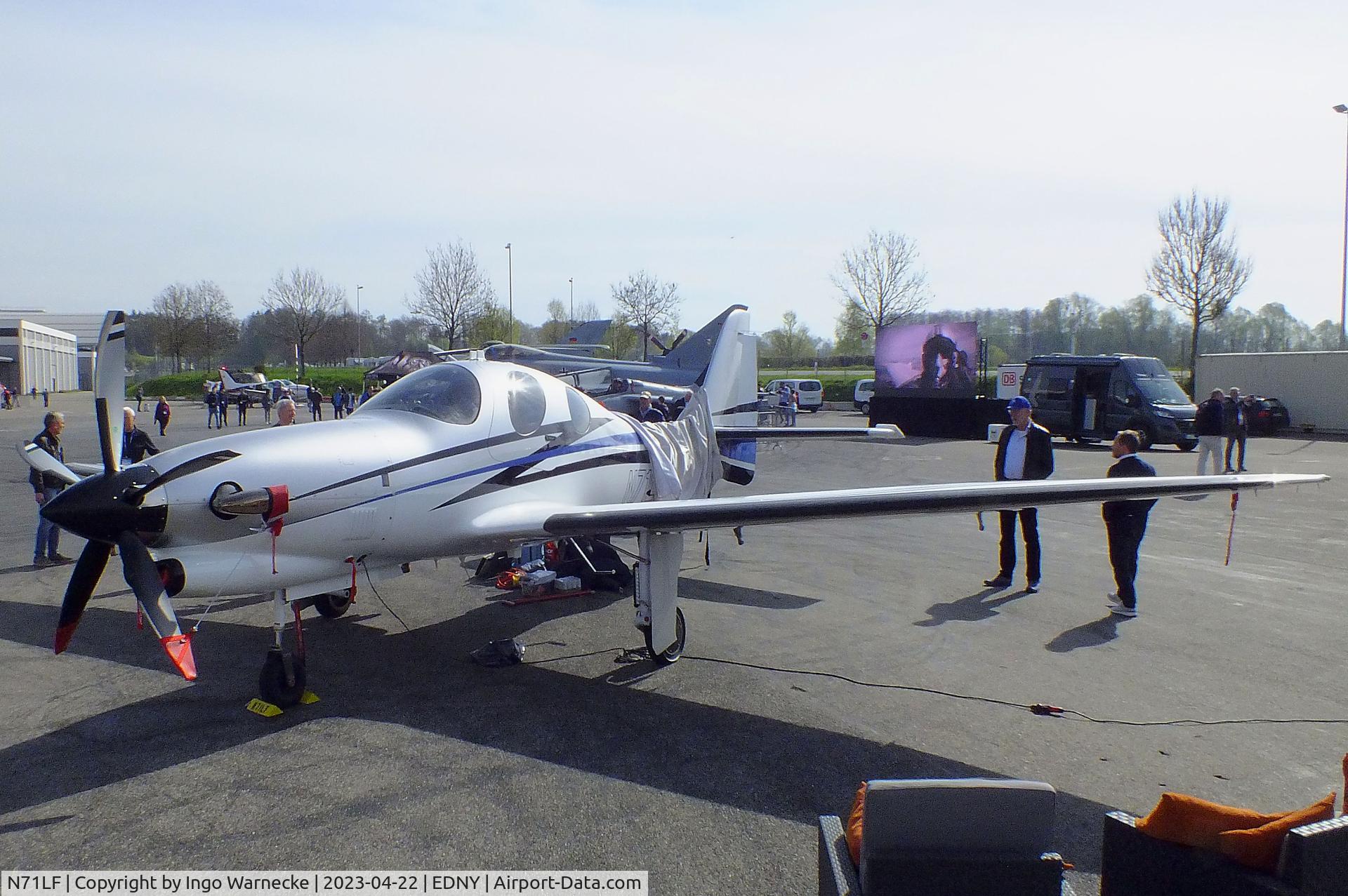 N71LF, 2018 Lancair Evolution C/N EVO-088, Lancair Evolution (PT6) at the AERO 2023, Friedrichshafen