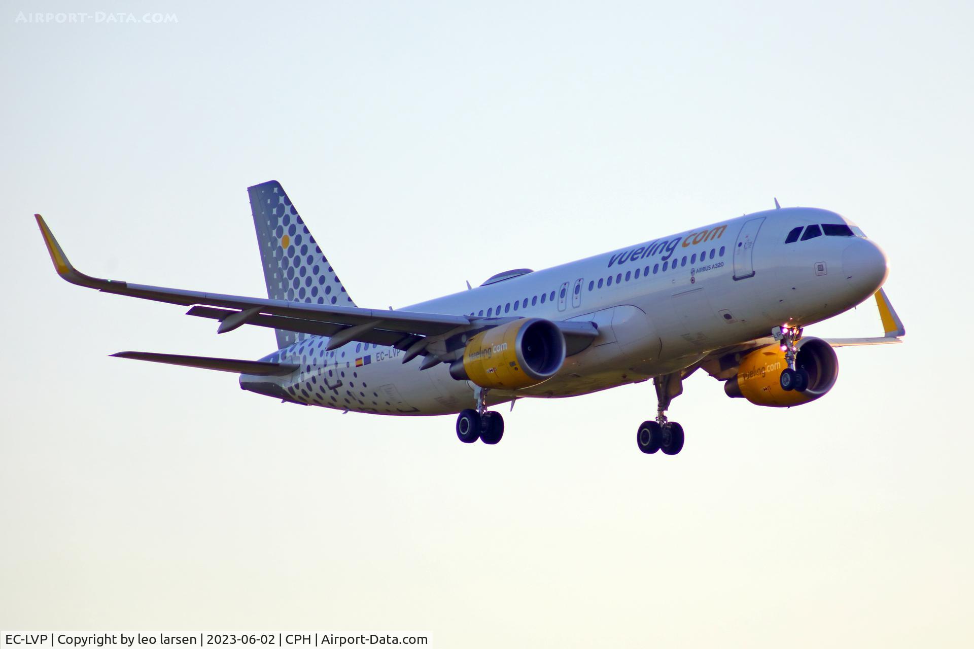 EC-LVP, 2013 Airbus A320-214 C/N 5587, Copenhagen 2.6.2023