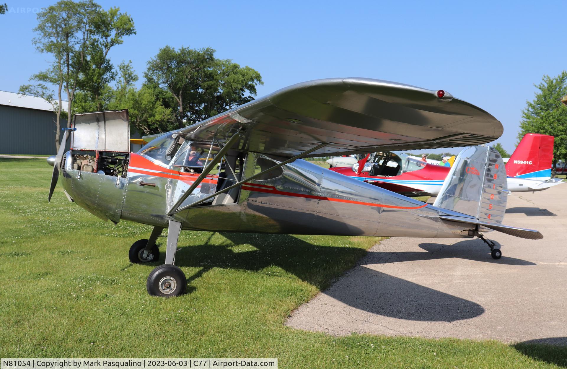 N81054, 1946 Cessna 140 C/N 10344, Cessna 140