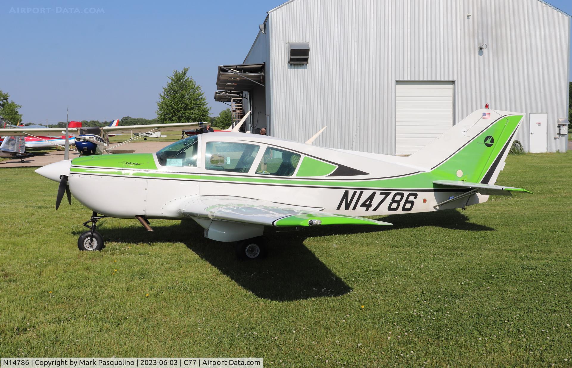 N14786, 1973 Bellanca 17-30A Viking C/N 74-30651, Bellanca 17-30A