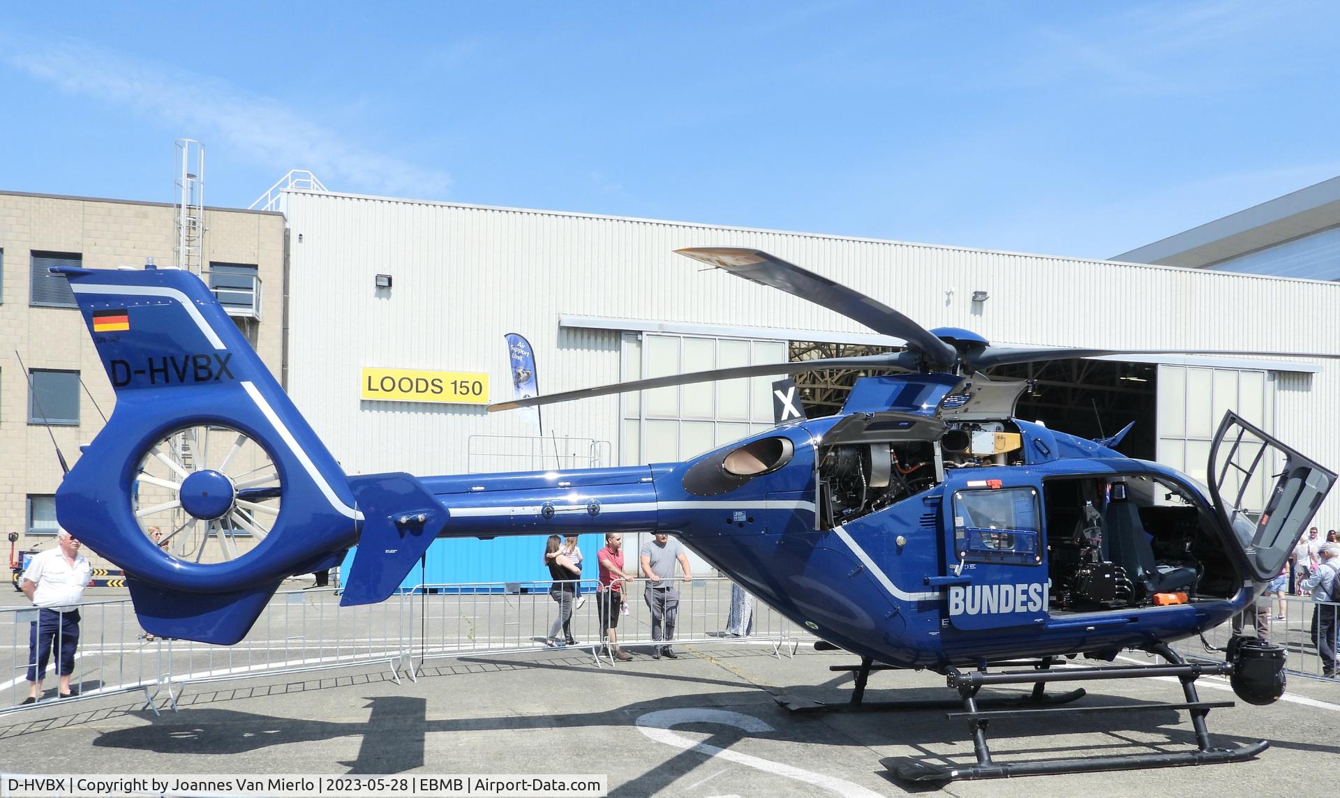 D-HVBX, 2004 Eurocopter EC-135T-2 C/N 0349, Melsbroek