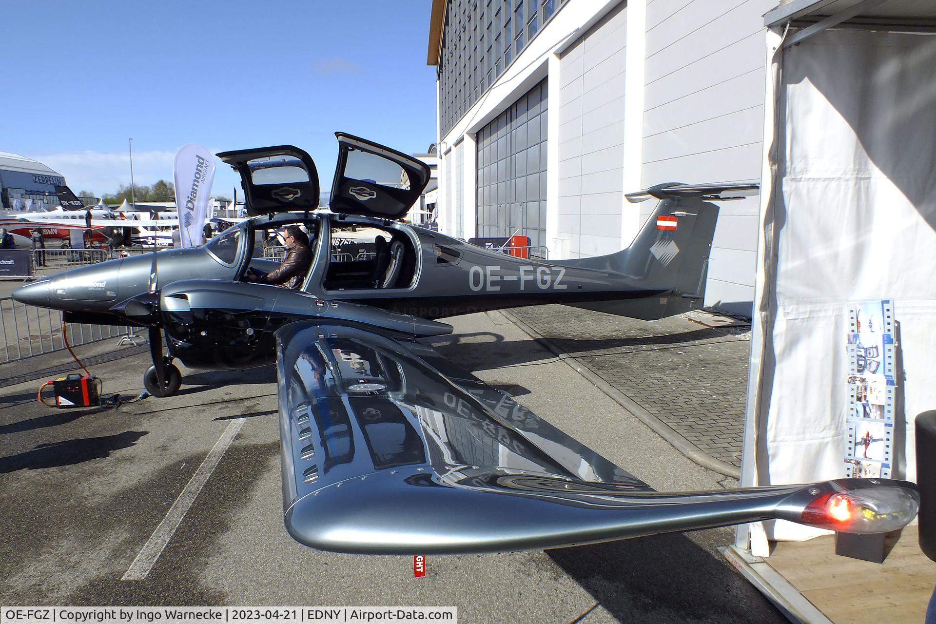 OE-FGZ, 2015 Diamond DA-62 C/N 62.010, Diamond DA-62 at the AERO 2023, Friedrichshafen