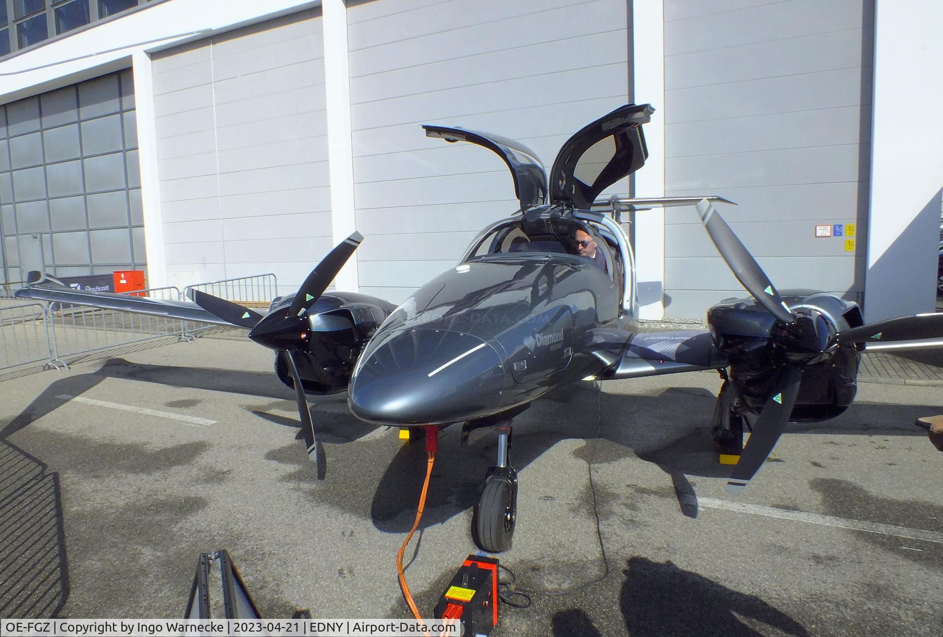 OE-FGZ, 2015 Diamond DA-62 C/N 62.010, Diamond DA-62 at the AERO 2023, Friedrichshafen