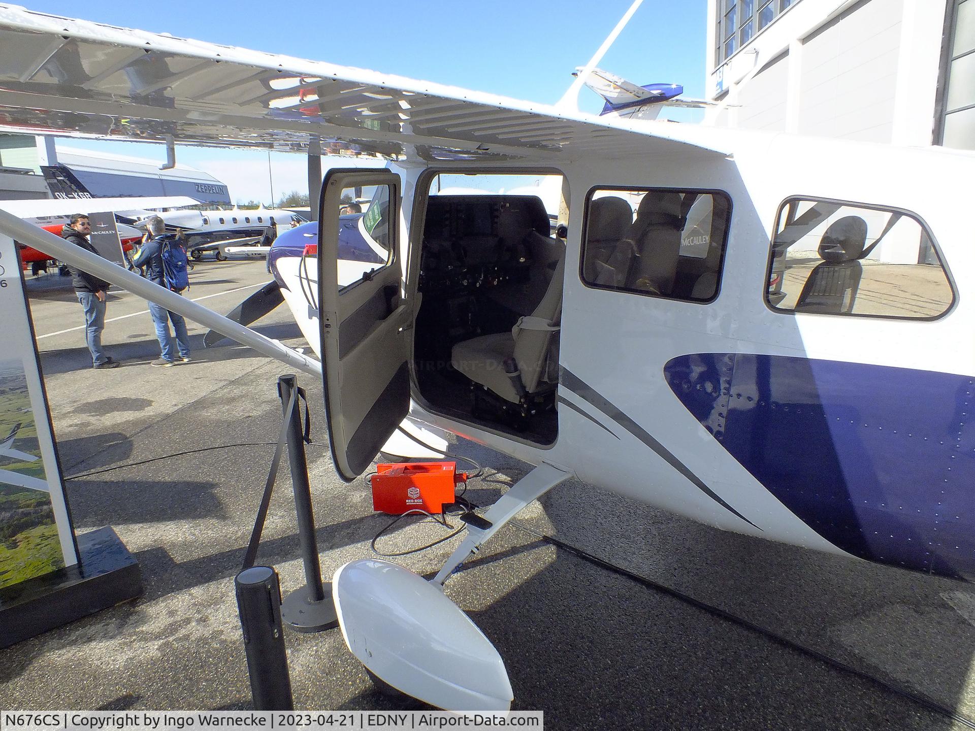 N676CS, 2022 Cessna T206H Turbo Stationair Turbo Stationair C/N T20609676, Cessna T206H Turbo Stationair at the AERO 2023, Friedrichshafen