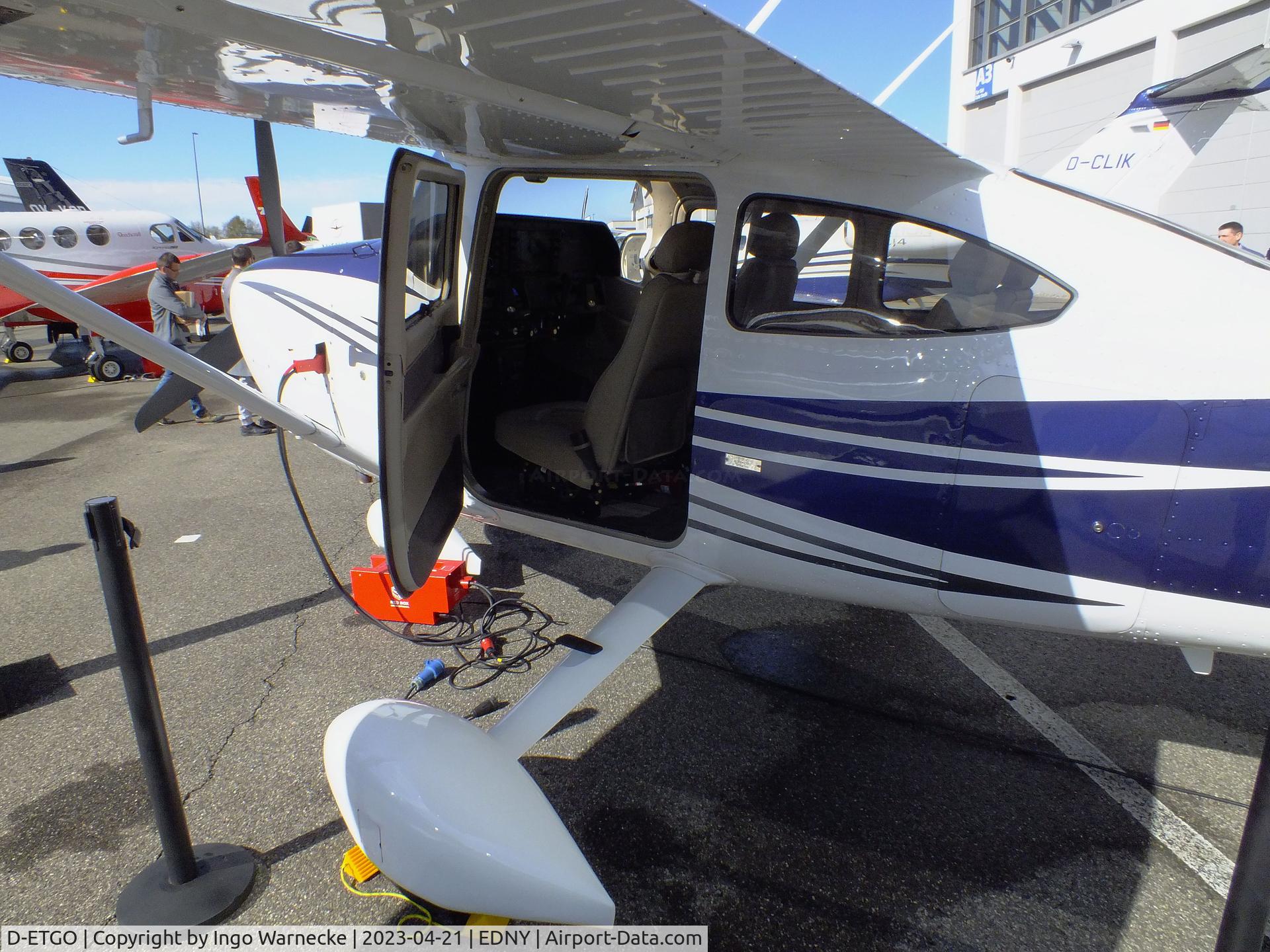 D-ETGO, 2022 Cessna 182T Skylane Skylane C/N 18283162, Cessna 182T Skylane at the AERO 2023, Friedrichshafen