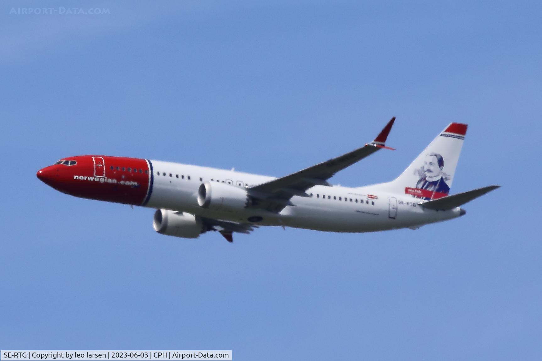 SE-RTG, 2023 Boeing 737-8 MAX C/N 62897, Copenhagen 3.6.2023