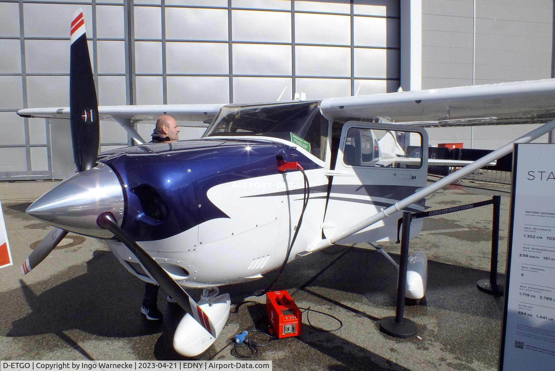 D-ETGO, 2022 Cessna 182T Skylane Skylane C/N 18283162, Cessna 182T Skylane at the AERO 2023, Friedrichshafen