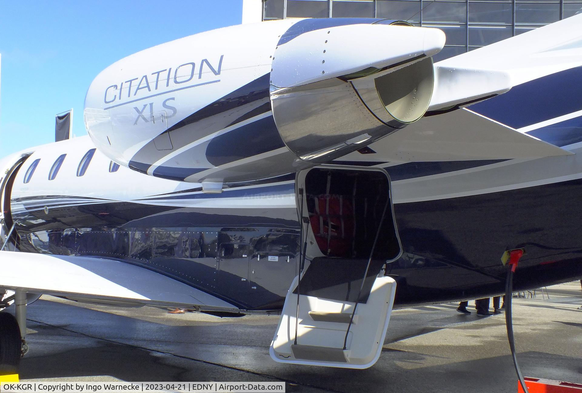 OK-KGR, 2022 Cessna 560XL Citation XLS+ C/N 560-6325, Cessna 560XL Citation XLS+ at the AERO 2023, Friedrichshafen