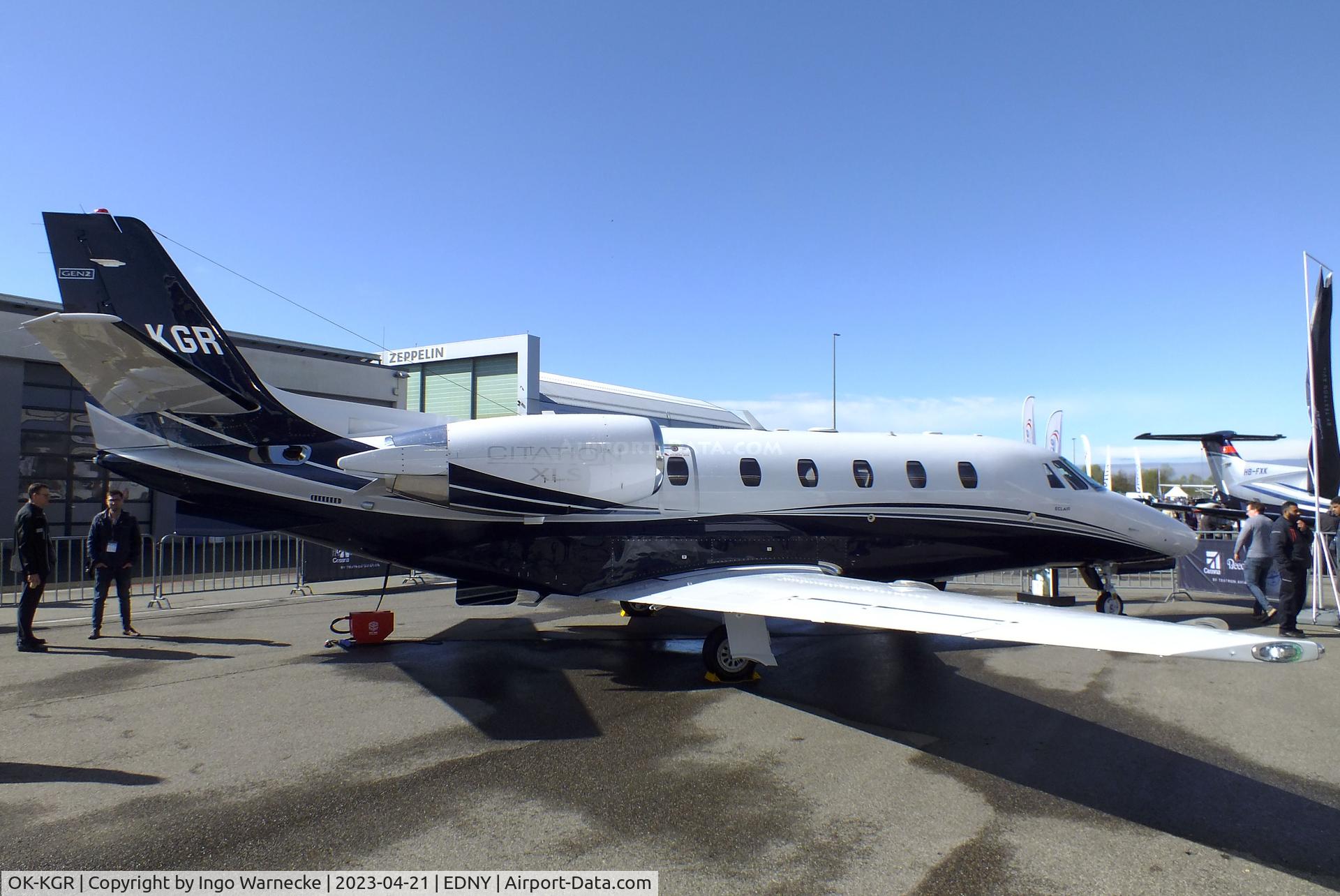 OK-KGR, 2022 Cessna 560XL Citation XLS+ C/N 560-6325, Cessna 560XL Citation XLS+ at the AERO 2023, Friedrichshafen
