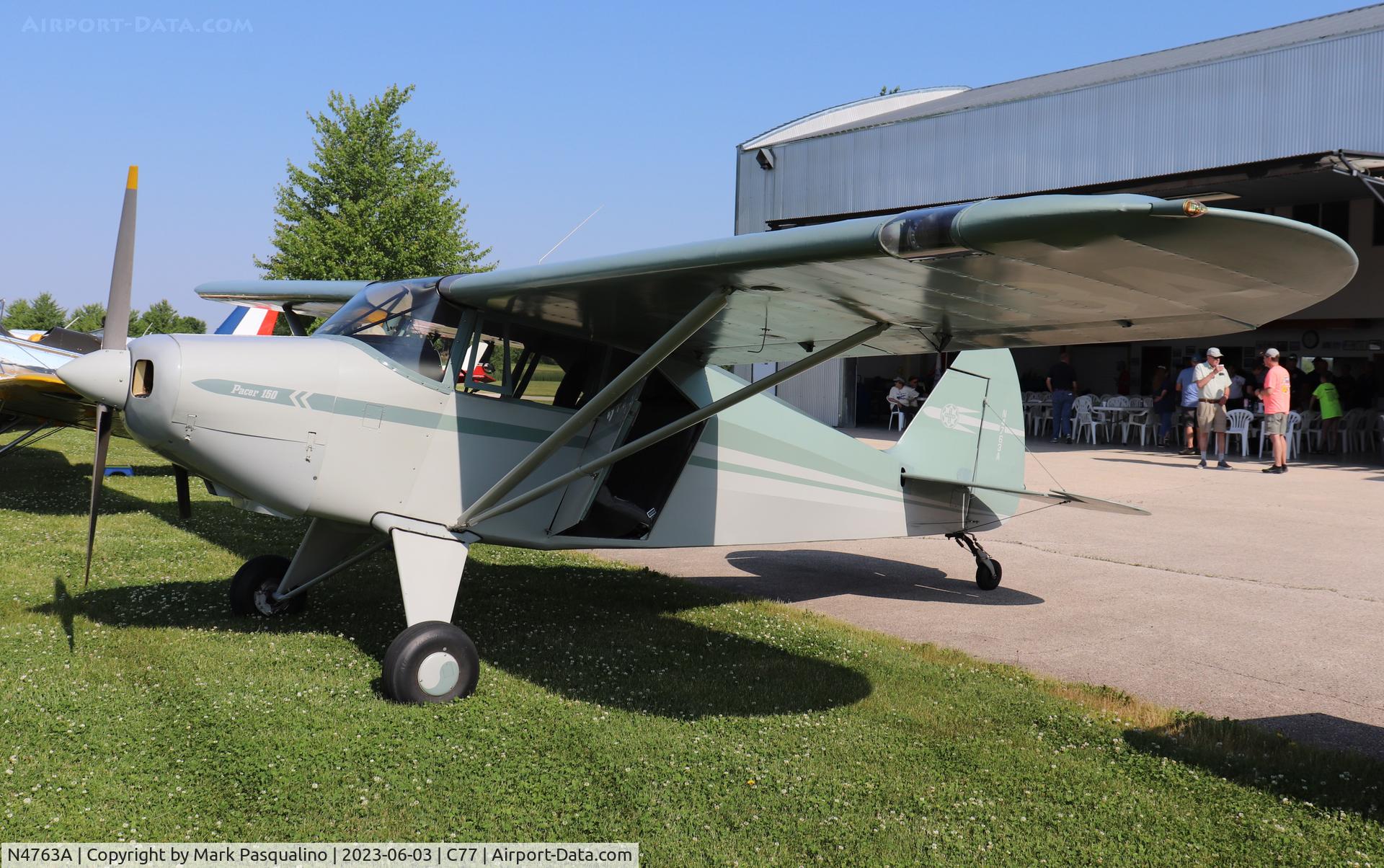 N4763A, 1956 Piper PA-22-150 C/N 22-3911, Piper PA-22-150