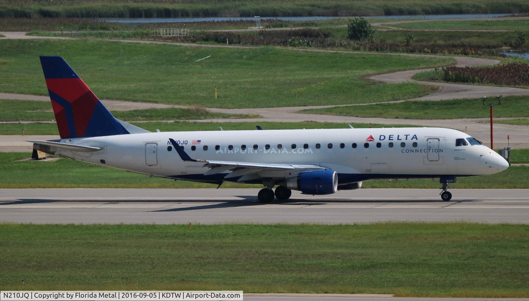 N210JQ, 2008 Embraer 175LR (ERJ-170-200LR) C/N 17000260, RPA/DAL E175 zx