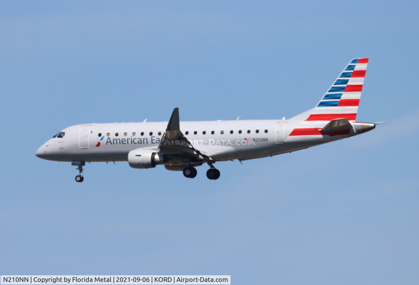 N210NN, 2015 Embraer 175LR (ERJ-170-200LR) C/N 17000500, ENY/Eagle E175 zx ORD 27C