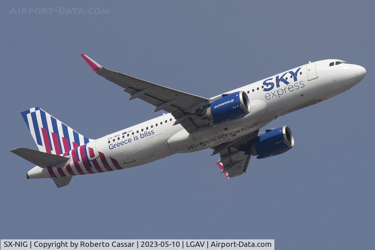 SX-NIG, 2020 Airbus A320-251N C/N 9456, Athens Eleftherios Venizelos Airport
