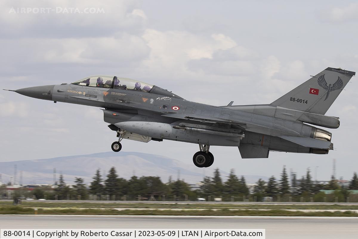 88-0014, General Dynamics F-16D C/N 4S-10, Anatolian Eagle 2023