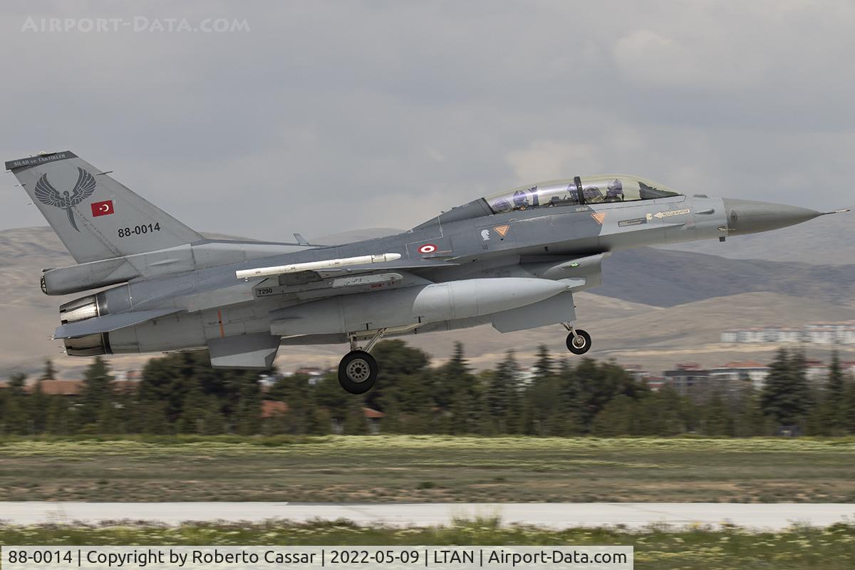 88-0014, General Dynamics F-16D C/N 4S-10, Anatolian Eagle 2023