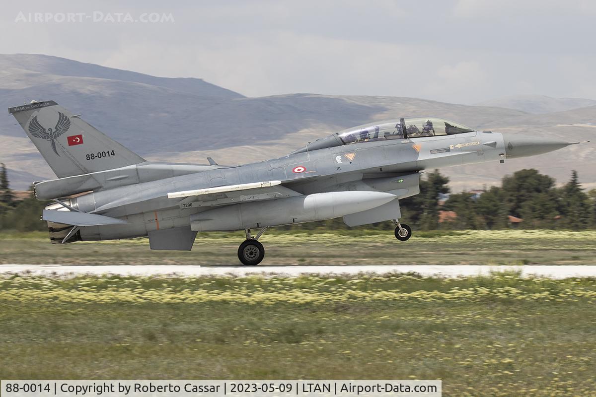 88-0014, General Dynamics F-16D C/N 4S-10, Anatolian Eagle 2023