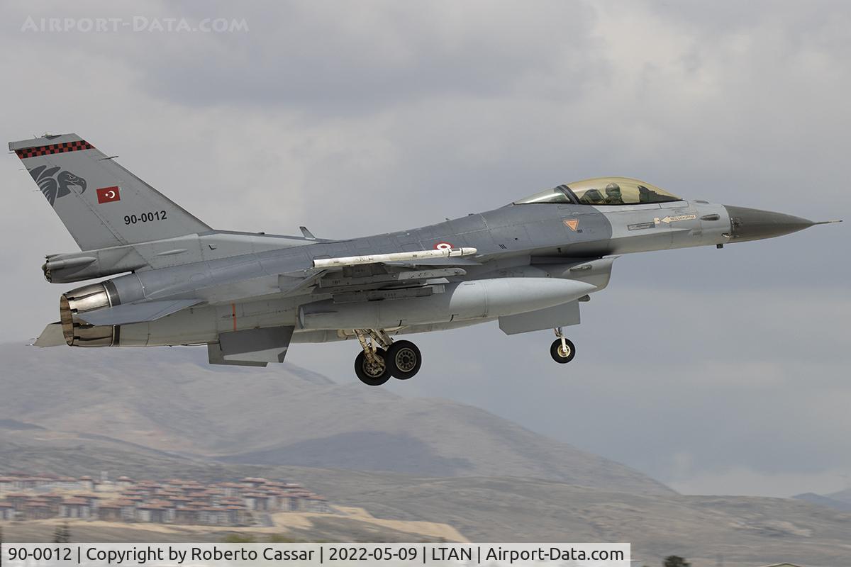 90-0012, 1990 TAI (Turkish Aerospace Industries) F-16C Fighting Falcon C/N 4R-71, Anatolian Eagle 2023