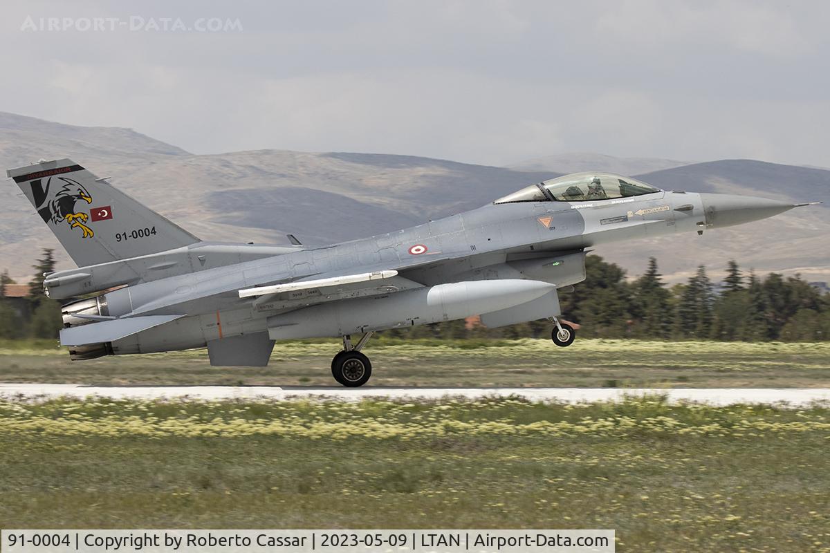 91-0004, TAI (Turkish Aerospace Industries) F-16C Fighting Falcon C/N 4R-84, Anatolian Eagle 2023