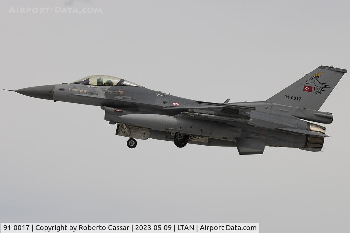 91-0017, TAI (Turkish Aerospace Industries) F-16C Fighting Falcon C/N 4R-97, Anatolian Eagle 2023