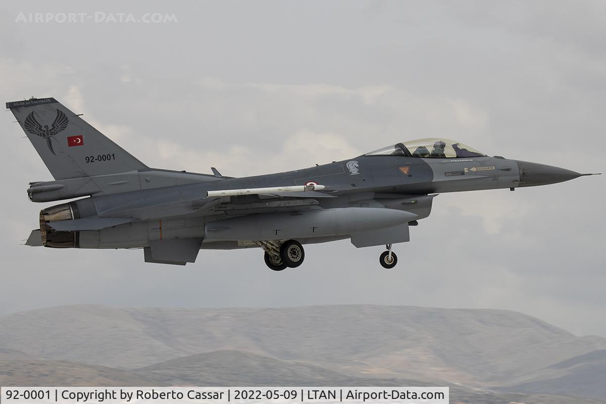 92-0001, TAI (Turkish Aerospace Industries) F-16C Fighting Falcon C/N 4R-102, Anatolian Eagle 2023