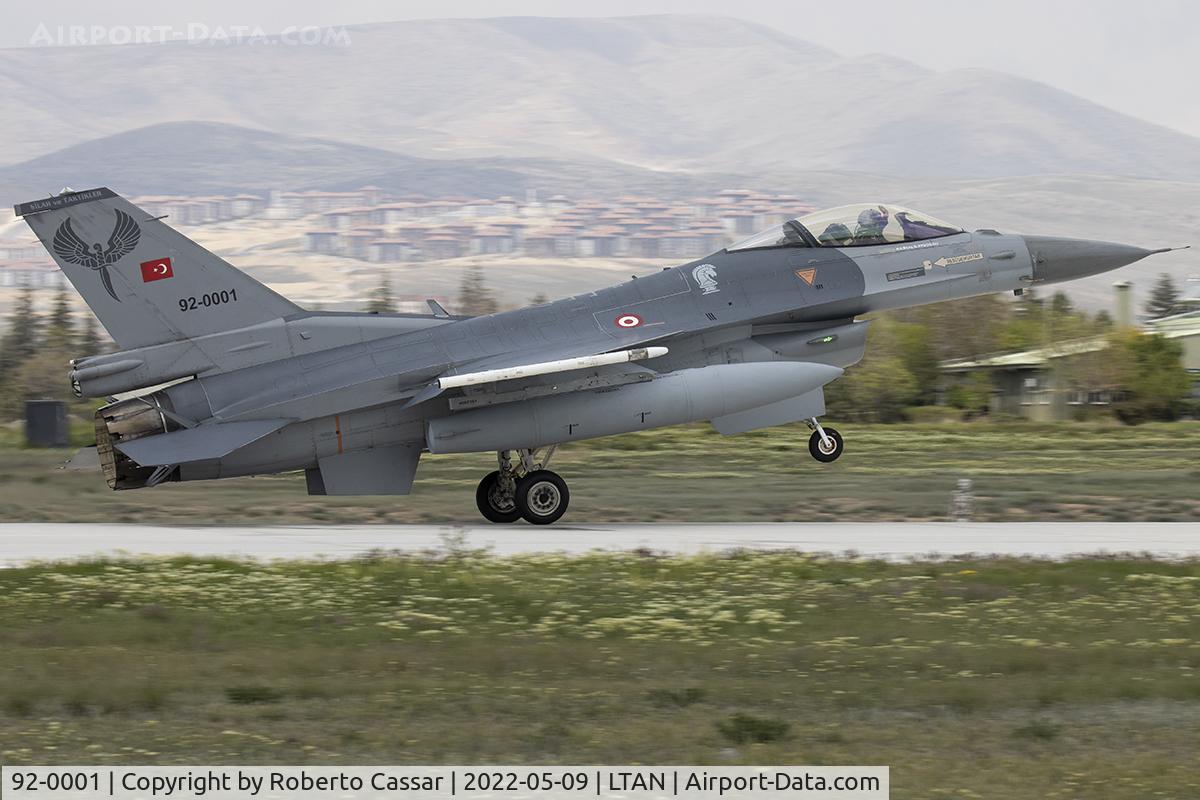 92-0001, TAI (Turkish Aerospace Industries) F-16C Fighting Falcon C/N 4R-102, Anatolian Eagle 2023