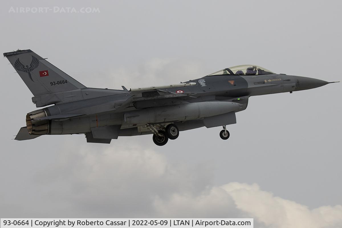 93-0664, TAI (Turkish Aerospace Industries) F-16C Fighting Falcon C/N HC-8, Anatolian Eagle 2023
