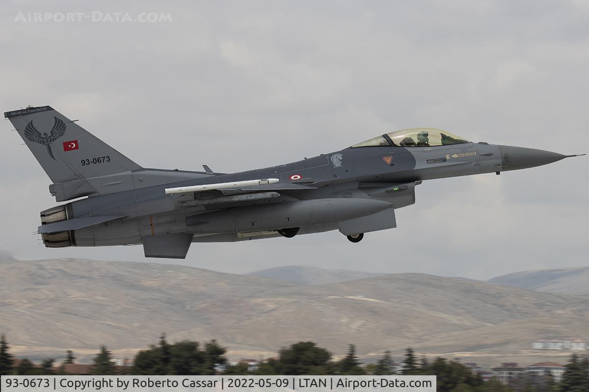 93-0673, TAI (Turkish Aerospace Industries) F-16C Fighting Falcon C/N HC-17, Anatolian Eagle 2023