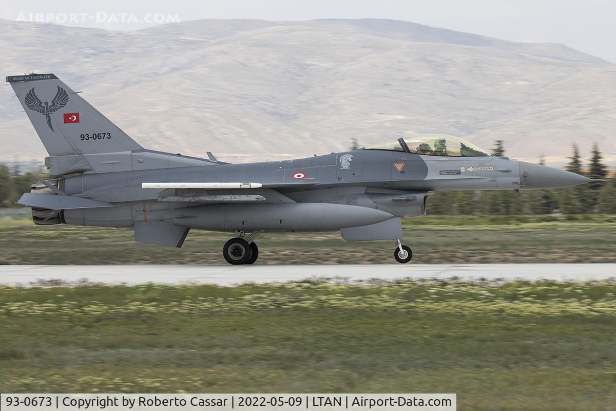 93-0673, TAI (Turkish Aerospace Industries) F-16C Fighting Falcon C/N HC-17, Anatolian Eagle 2023