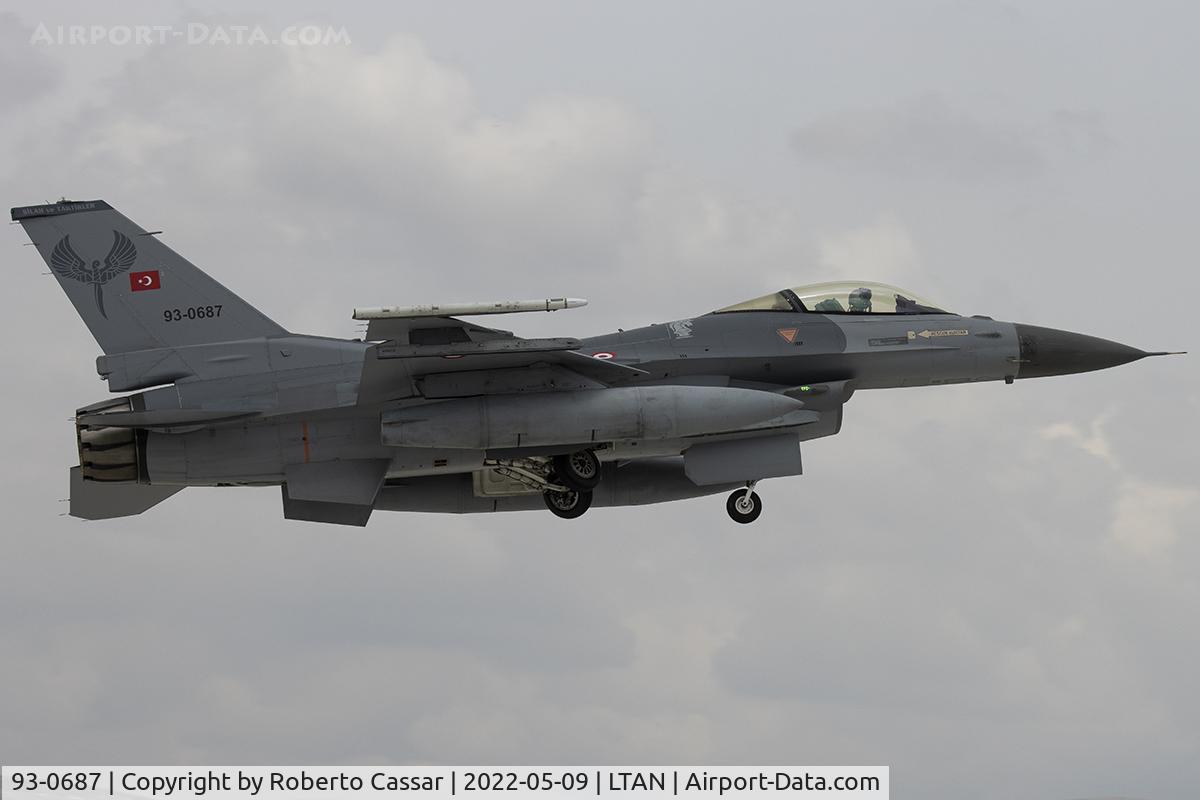93-0687, TAI (Turkish Aerospace Industries) F-16C Fighting Falcon C/N HC-31, Anatolian Eagle 2023