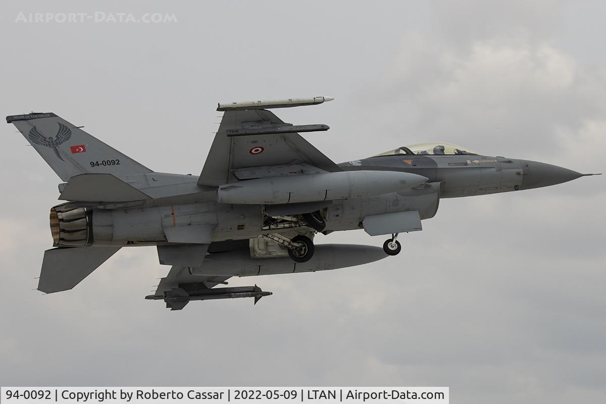 94-0092, Lockheed Martin F-16C Block 50 C/N HC-56, Anatolian Eagle 2023