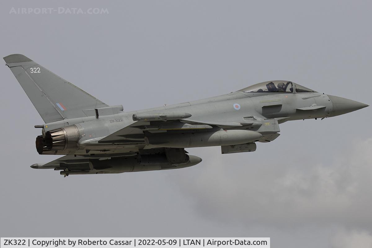 ZK322, 2011 Eurofighter EF-2000 Typhoon FGR4 C/N BS083/319, Anatolian Eagle 2023
