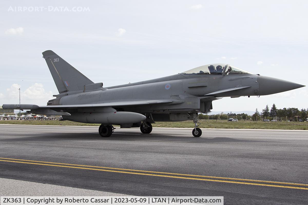 ZK363, 2014 Eurofighter EF-2000 Typhoon FGR4 C/N BS124/443, Anatolian Eagle 2023