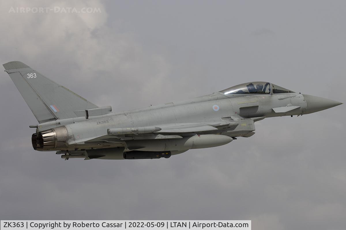 ZK363, 2014 Eurofighter EF-2000 Typhoon FGR4 C/N BS124/443, Anatolian Eagle 2023