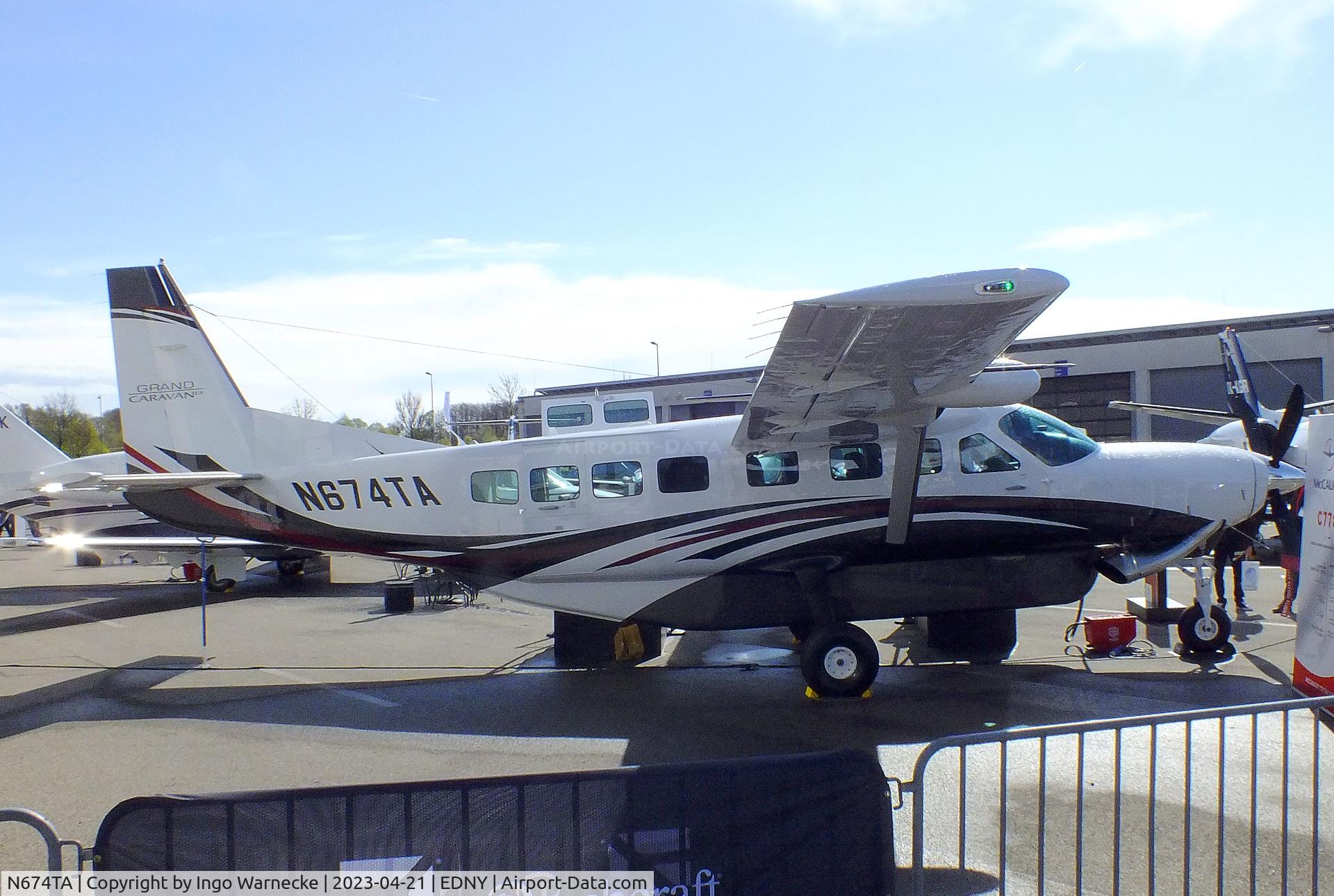 N674TA, 2022 Cessna 208B Grand Caravan EX C/N 208B5674, Cessna 208B Grand Caravan at the AERO 2023, Friedrichshafen