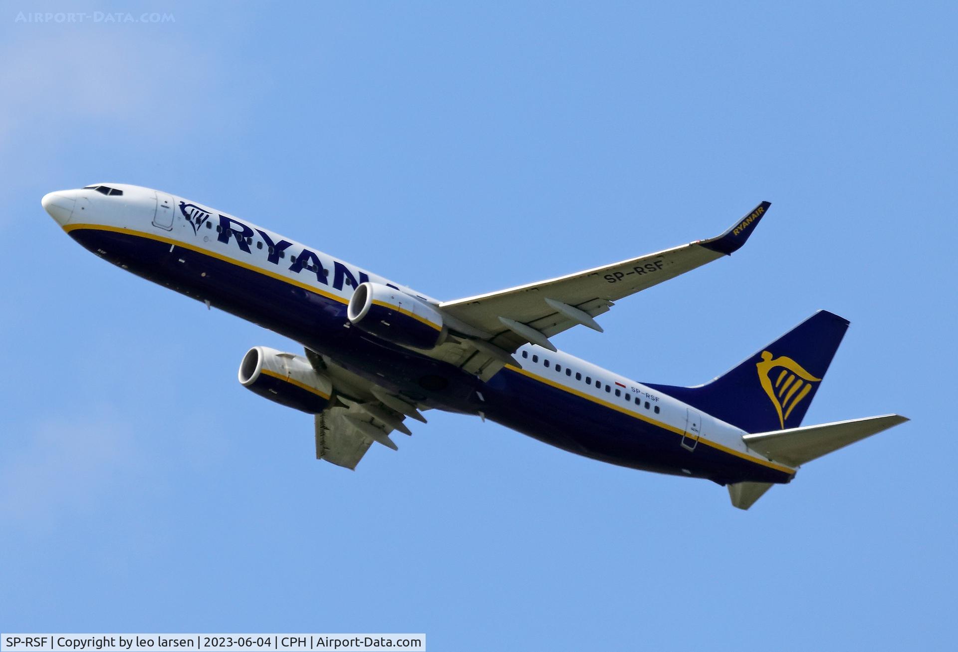 SP-RSF, 2018 Boeing 737-8AS C/N 44840, Copebhagen 4.6.2023