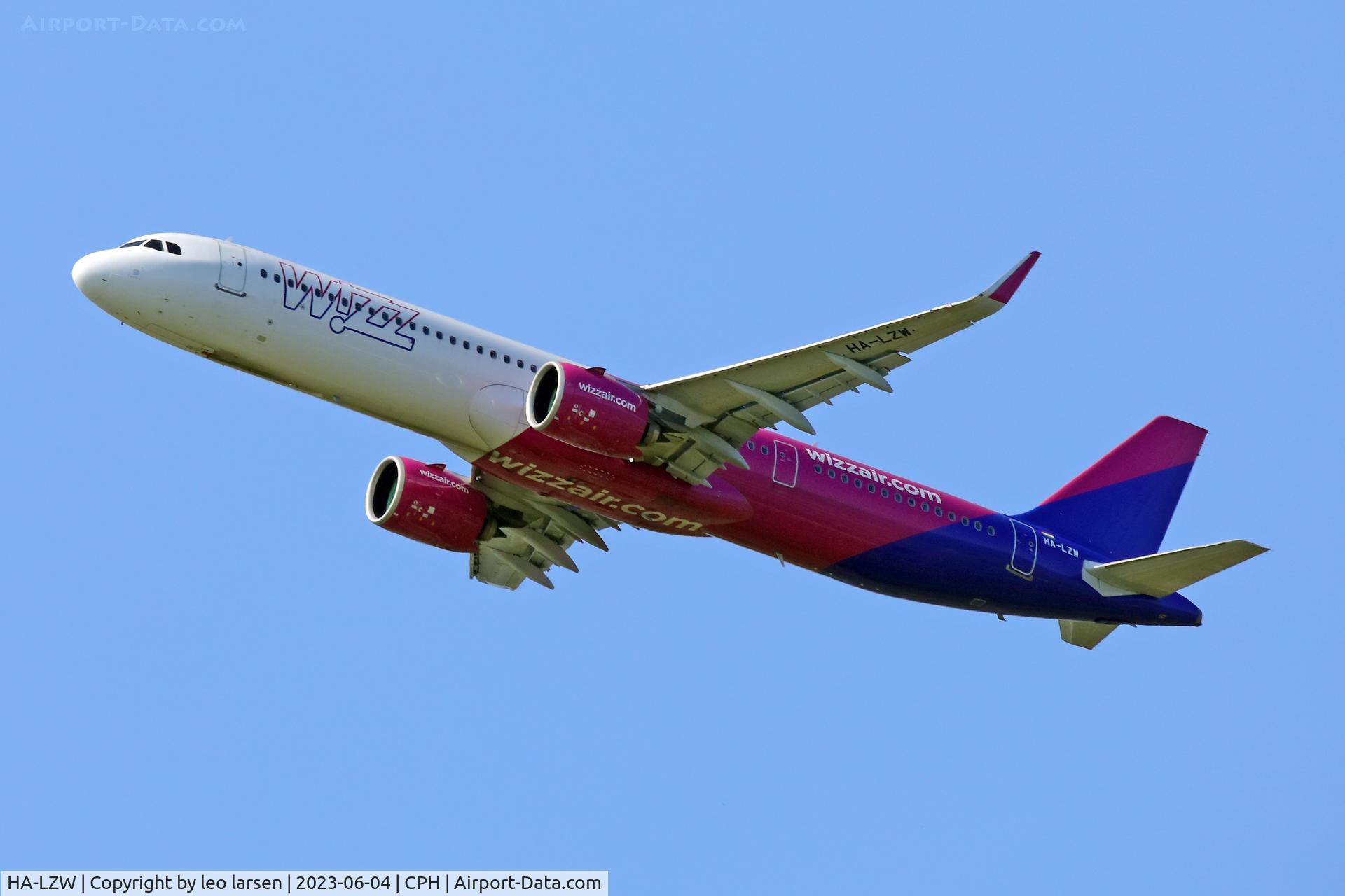 HA-LZW, 2022 Airbus A321-271NX C/N 10929, Copenhagen 4.6.2023
