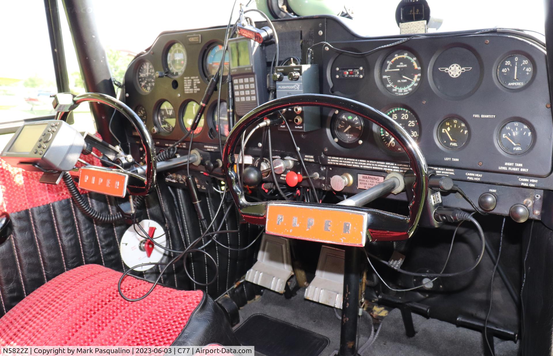 N5822Z, 1963 Piper PA-22-108 Colt C/N 22-9679, Piper PA-22-108
