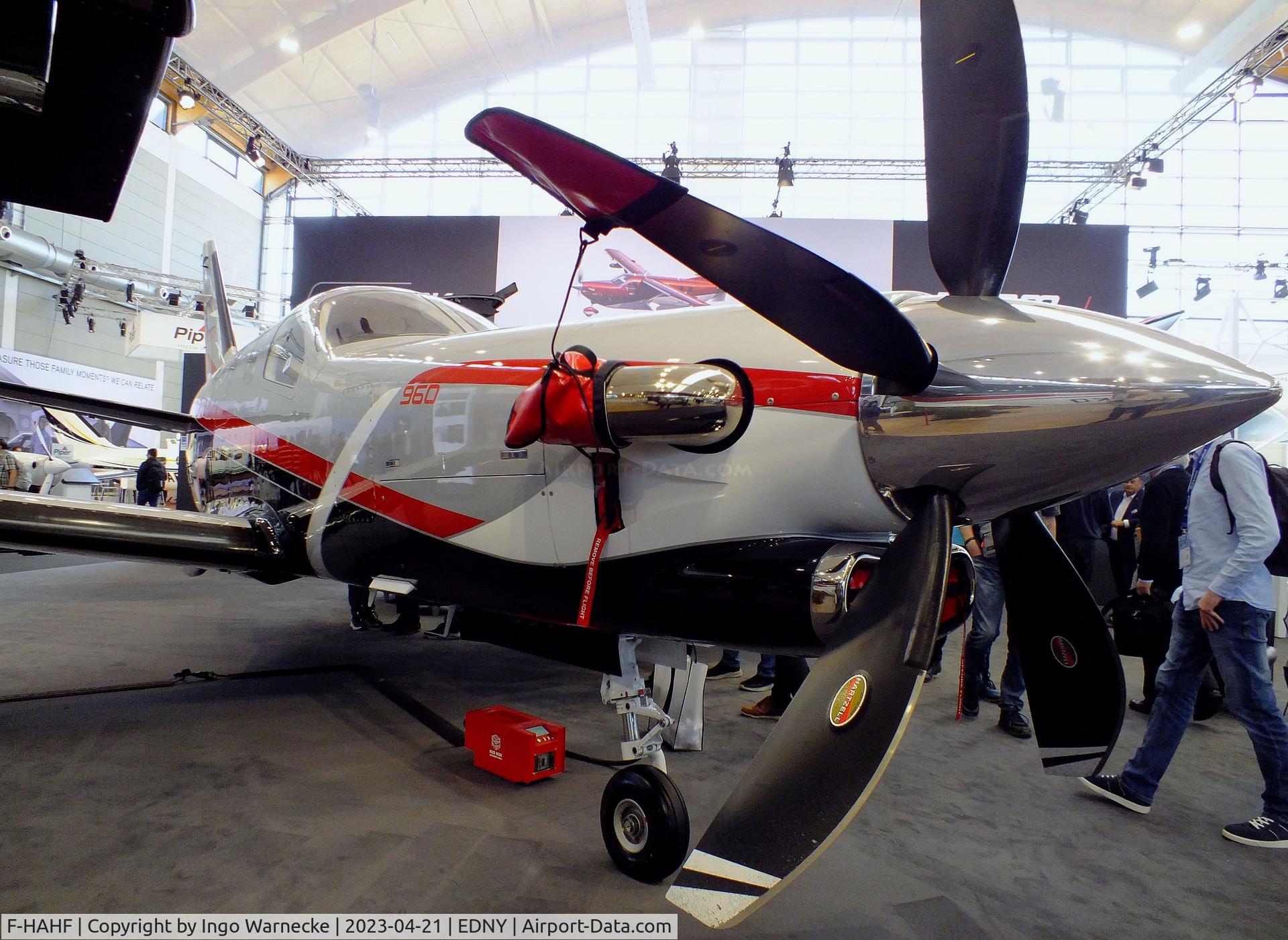 F-HAHF, 2022 Daher-Socata TBM-960 C/N 1409, Daher-Socata TBM-960 at the AERO 2023, Friedrichshafen