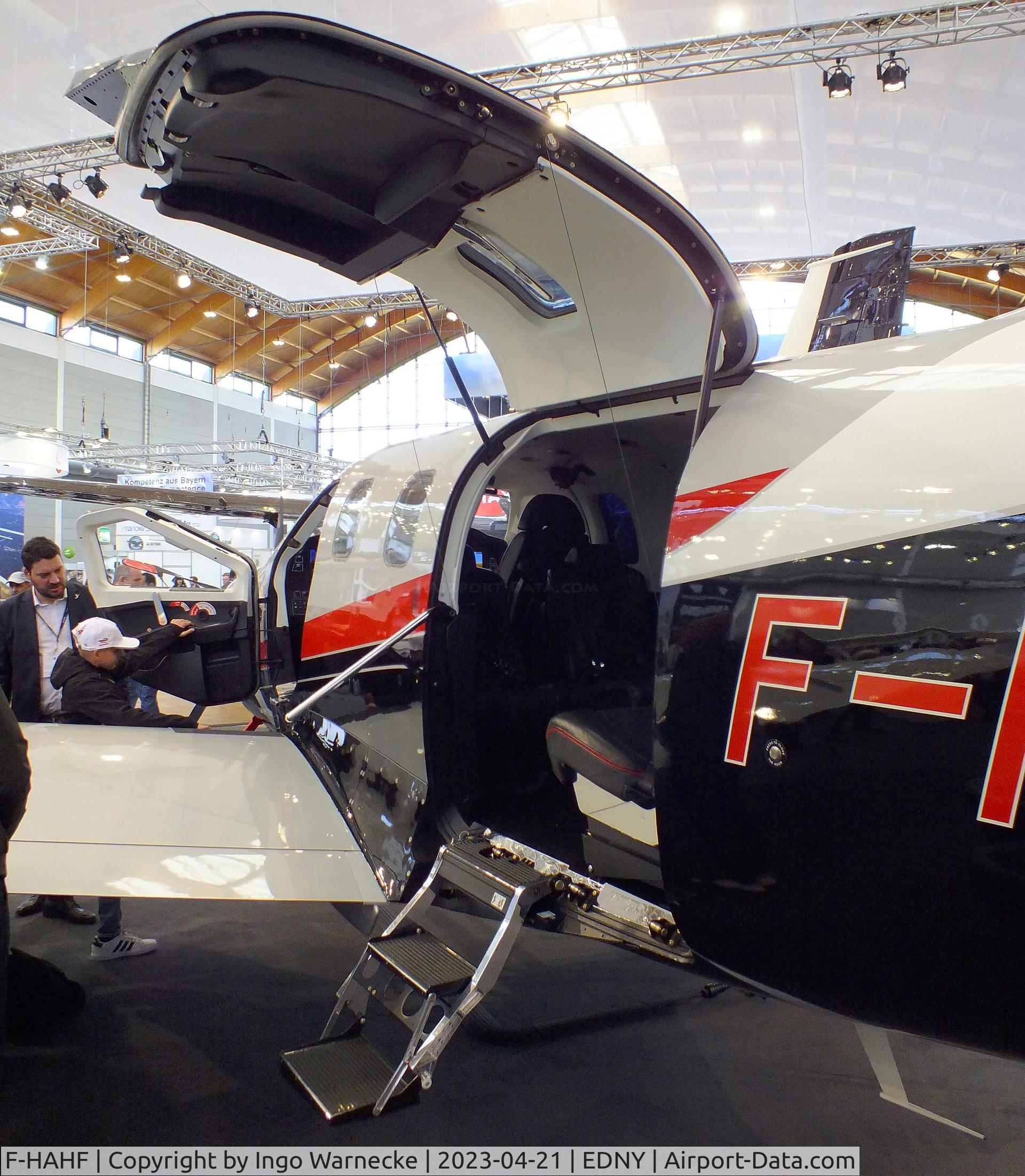 F-HAHF, 2022 Daher-Socata TBM-960 C/N 1409, Daher-Socata TBM-960 at the AERO 2023, Friedrichshafen